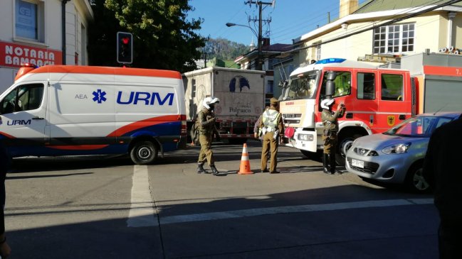 Adulta mayor falleció tras ser atropellada por camión en el centro de Concepción