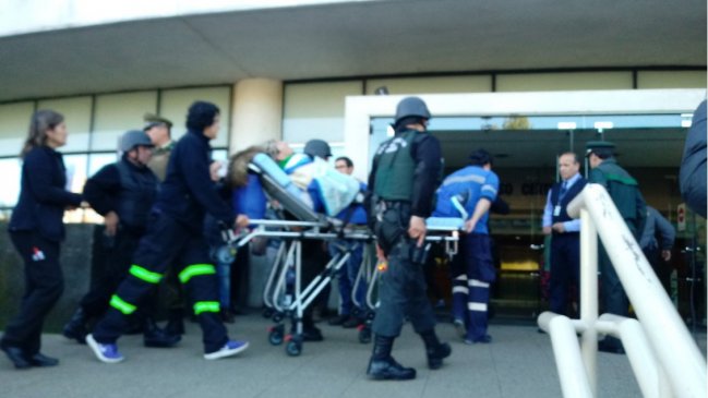 Celestino Córdova sufrió golpe en su cabeza tras caída en el Hospital de Temuco