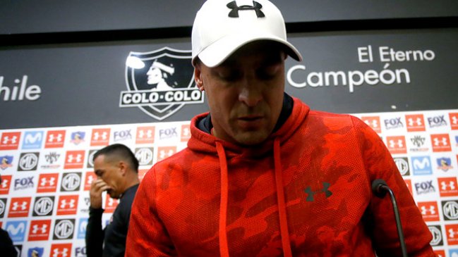 Pablo Guede dejó de ser el técnico de Colo Colo