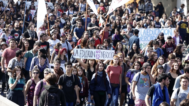 Estudiantes destacaron convocatoria a marcha y esperan reunirse con ministro de Educación