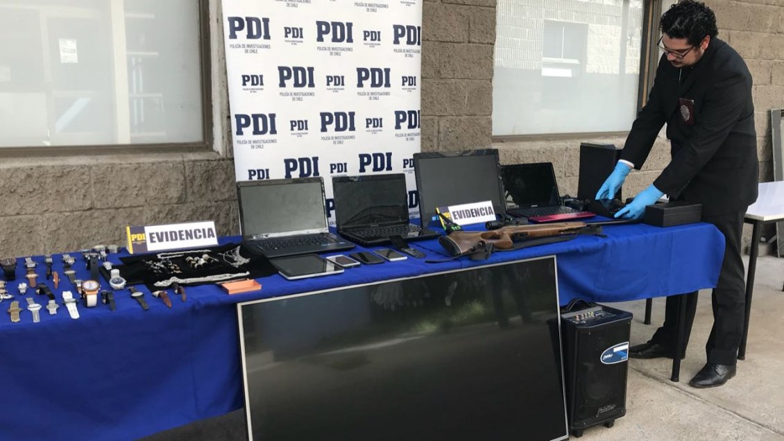 O'Higgins: En prisión preventiva quedaron dos sujetos por al menos cuatro robos