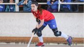 Hockista Catalina Flores superó los 50 goles en España