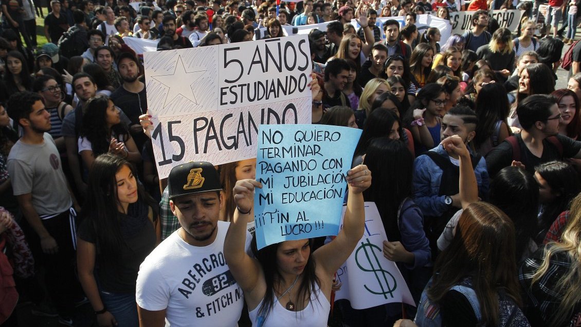 Estudiantes piden autorización para una nueva marcha