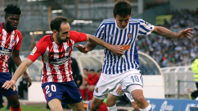 Juanfran quedó al margen de la semifinal de Europa League entre Atlético y Arsenal