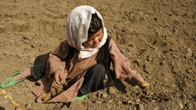 Un millón de personas son víctimas de sequía en Afganistán