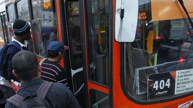 Transantiago: Evasión aumentó cinco puntos en marzo y llegó a 28,5 por ciento