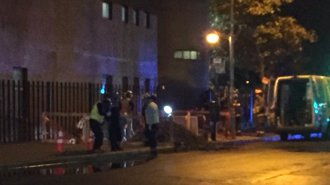 Emergencia por emanación de gas en las afueras de la Universidad Central