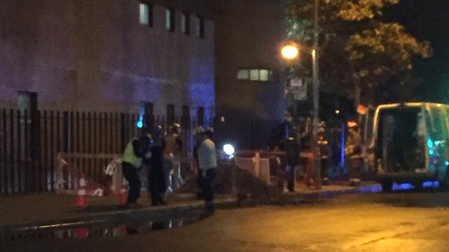 Emergencia por emanación de gas en las afueras de la Universidad Central