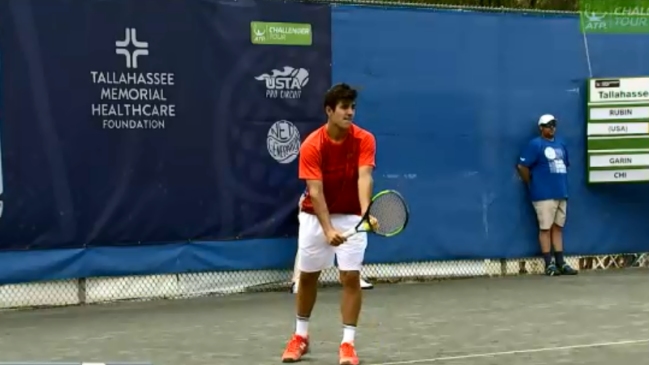 Christian Garín perdió en Tallahassee después de sufrir un accidente automovilístico