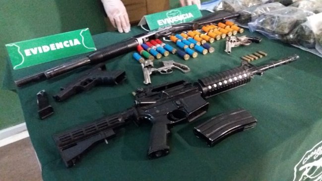 Región Metropolitana: Operativos en cuatro comunas dejan seis detenidos