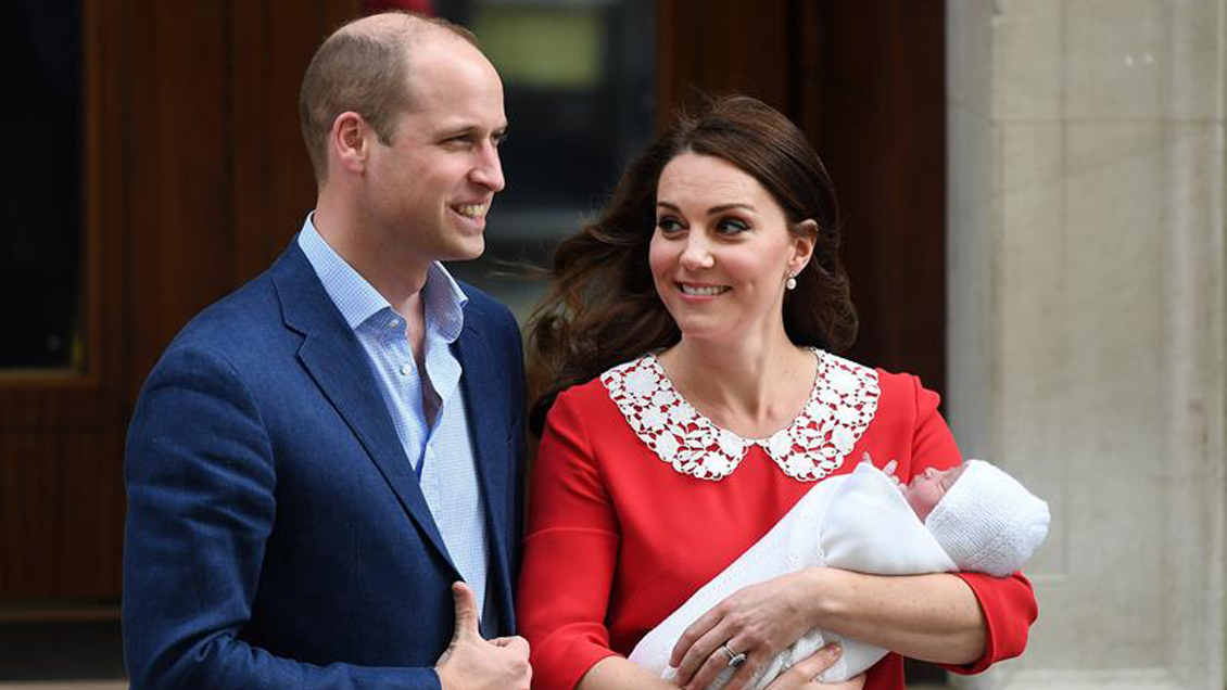 El tercer hijo del príncipe William y Kate Middleton ya tiene nombre