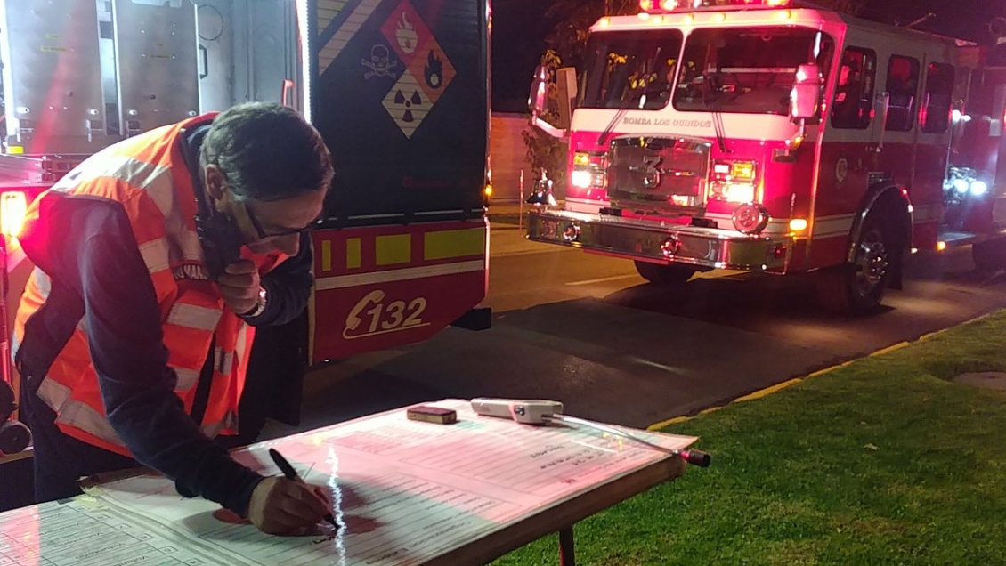 Dos personas resultaron intoxicadas por monóxido de carbono en Ñuñoa