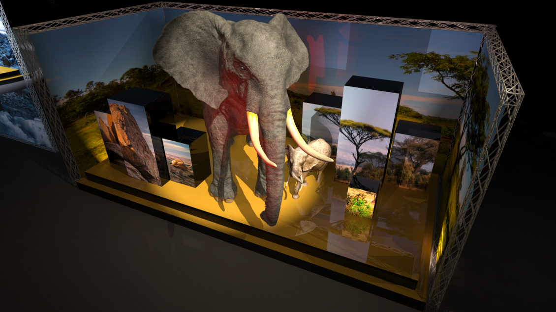 El Universo Salvaje Animatronics que llega a Estación Mapocho