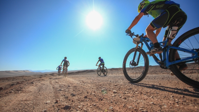 Felipe Sundblad quedó a la cabeza de la clasificación en el Atacama MTB Challenger