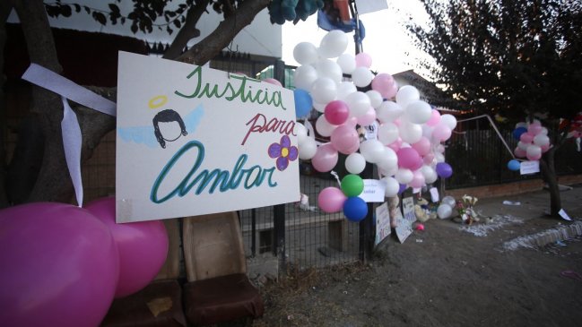 Caso Ámbar reabre debate por pena de muerte: Fundaciones rechazan esta opción