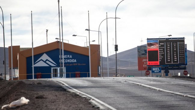 Minera Escondida: La producción cayó en 2017 por efecto de la huelga