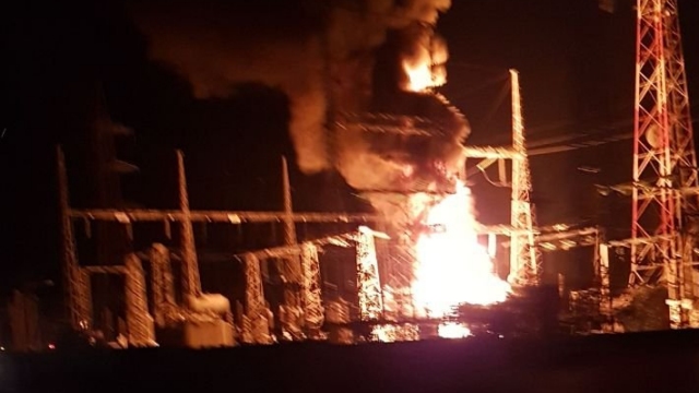 Incendio en subestación provocó corte de luz en Rancagua y otras comunas