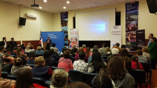 O'Higgins: lanzan nueva versión del programa Voluntariado País de Mayores