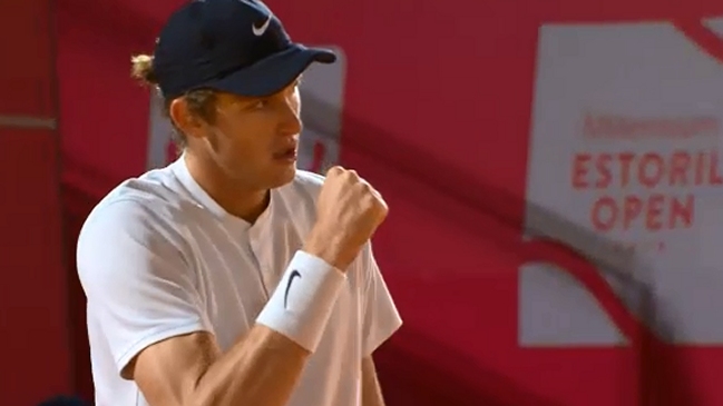 Nicolás Jarry doblegó a Ricardo Ojeda y se inscribió en cuartos de final del ATP de Estoril