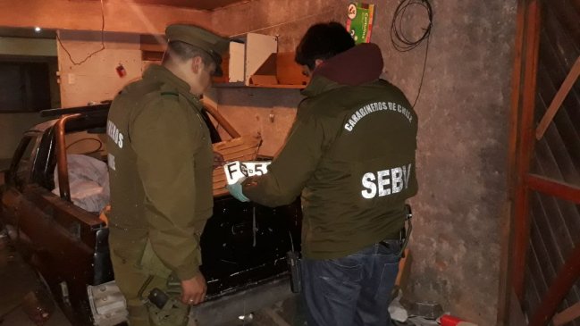 Rancagua: Carabineros detuvo a sujeto por robo en lugar habitado
