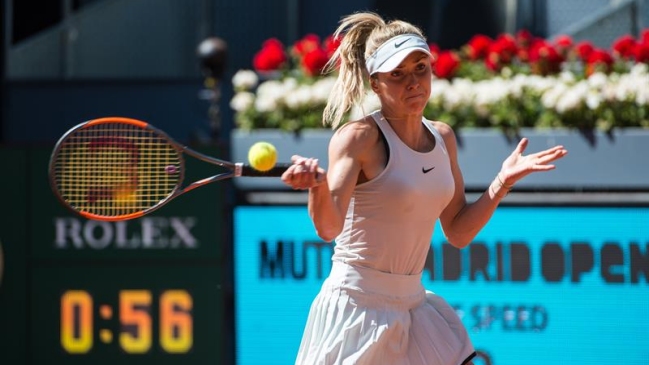 Elina Svitolina se estrenó en Madrid con triunfo sobre Alizé Cornet