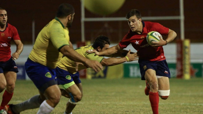 Chile cayó ante Brasil en la primera fecha del Sudamericano de Rugby
