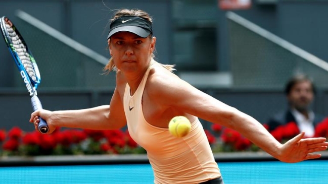 Sharapova venció de nuevo a Begu y pasó a octavos de final en Madrid