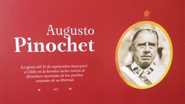 Exigen explicaciones por incluir a Pinochet en muestra 