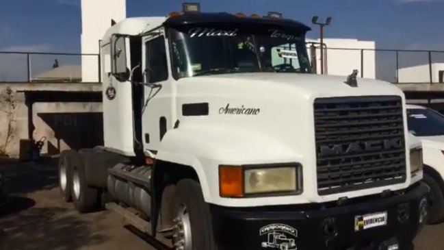 Operación Optimus Prime: Detienen a banda dedicada al robo de camiones