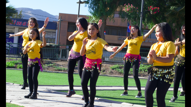 Intervención de danza recorrió Copiapó para crear conciencia sobre la violencia de género