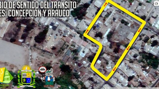 Revisa las calles que cambian de sentido en Vallenar