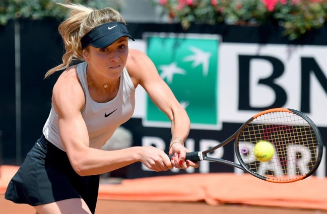 Svitolina y Halep avanzaron a cuartos de final en Roma