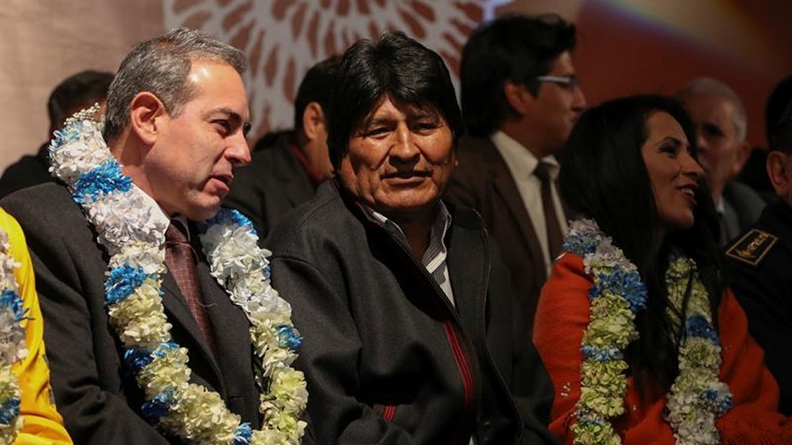 Evo Morales acusó a Trump de 