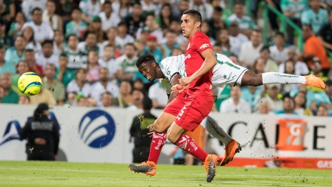 Toluca de Osvaldo González cayó en la primera final de la liga mexicana ante Santos Laguna