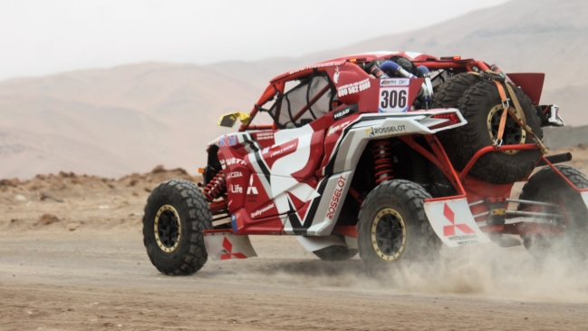 Piloto chileno Gerardo Rosselot ganó etapa inicial y es líder del Rally de Iquique