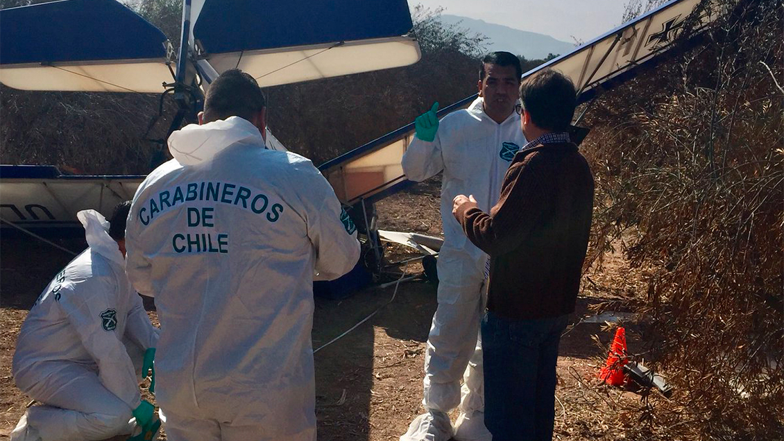 Avioneta capotó en Copiapó: Hay una persona fallecida