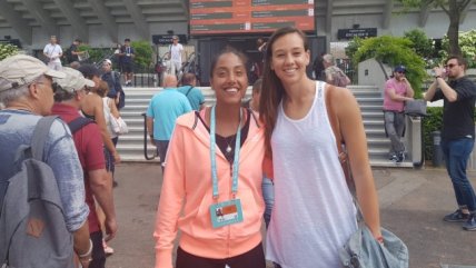   Roland Garros unió a Daniela Seguel y Christiane Endler 