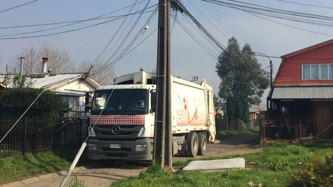 Valdivia: Reconstituyeron escena en caso de bebé encontrada en un basurero