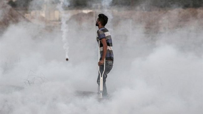 Nuevas protestas en Gaza dejan 25 palestinos heridos por fuego israelí