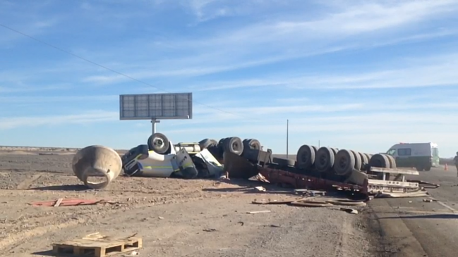 Camionero falleció en accidente de tránsito en Calama