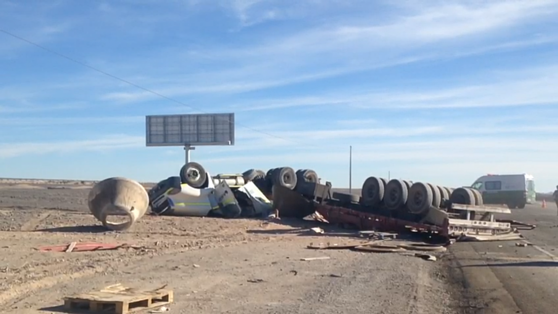 Camionero falleció en accidente de tránsito en Calama