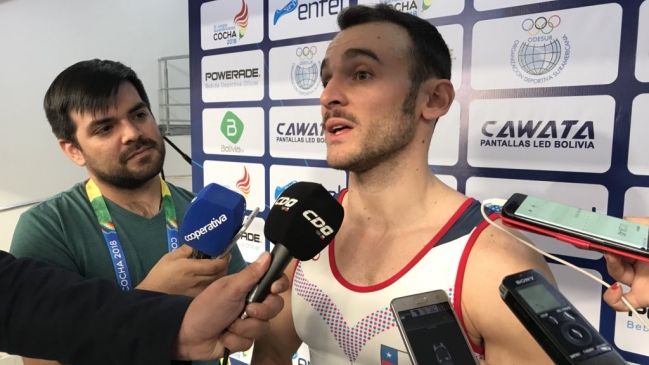 Tomás González clasificó a la final de suelo en los Juegos Sudamericanos de Cochabamba