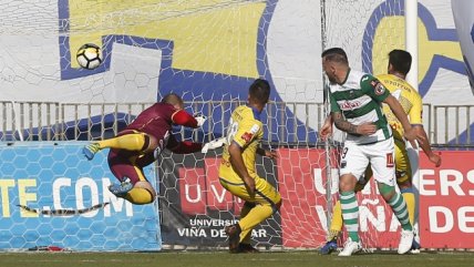 Donoso fue letal con un cabezazo y otorgó la primera ventaja a D. Temuco ante Everton