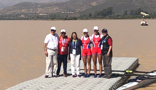 Las hermanas Abraham lograron otro oro para Chile en Cochabamba