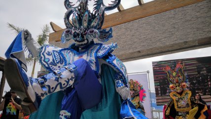   La gran fiesta que dio el 