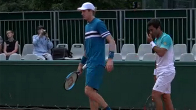 Jarry y González accedieron a segunda ronda de dobles en Roland Garros con sólido triunfo