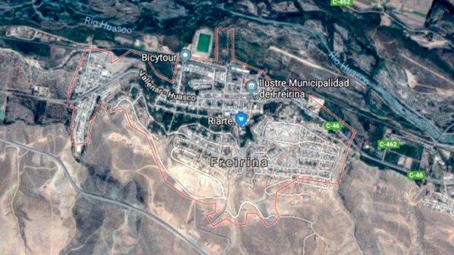 Alcalde de Freirina envía mapa a autoridades regionales 