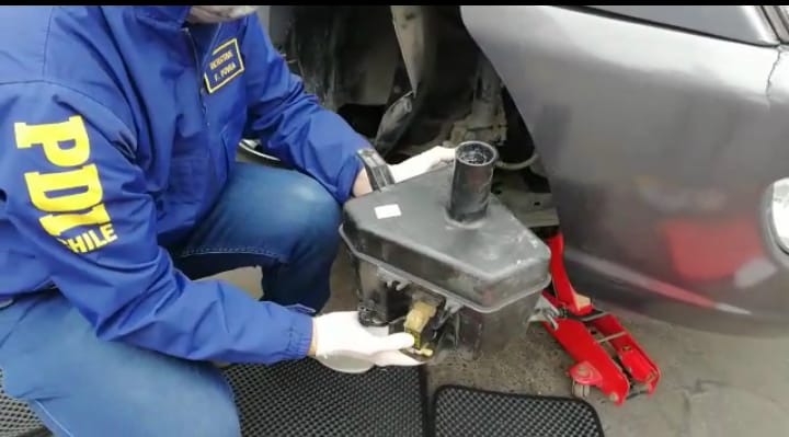 Arica: Detienen a sujeto que ingresó cinco kilos de cocaína desde Perú