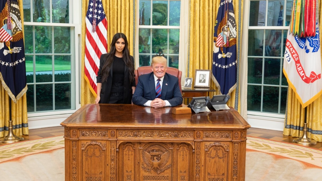 La comentada reunión entre Donald Trump y Kim Kardashian