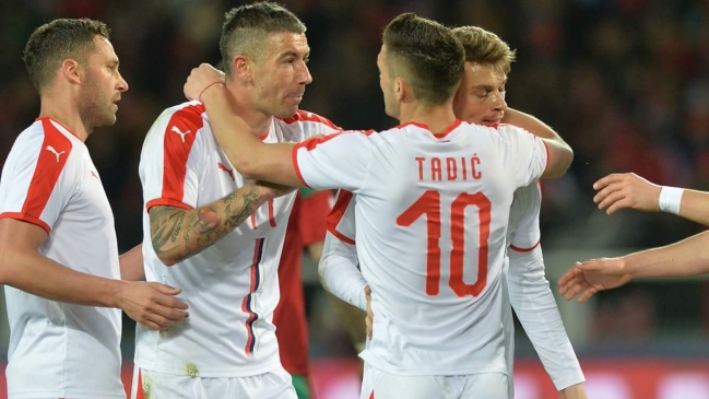 Aleksandar Kolarov lidera nómina definitiva de Serbia para el Mundial de Rusia